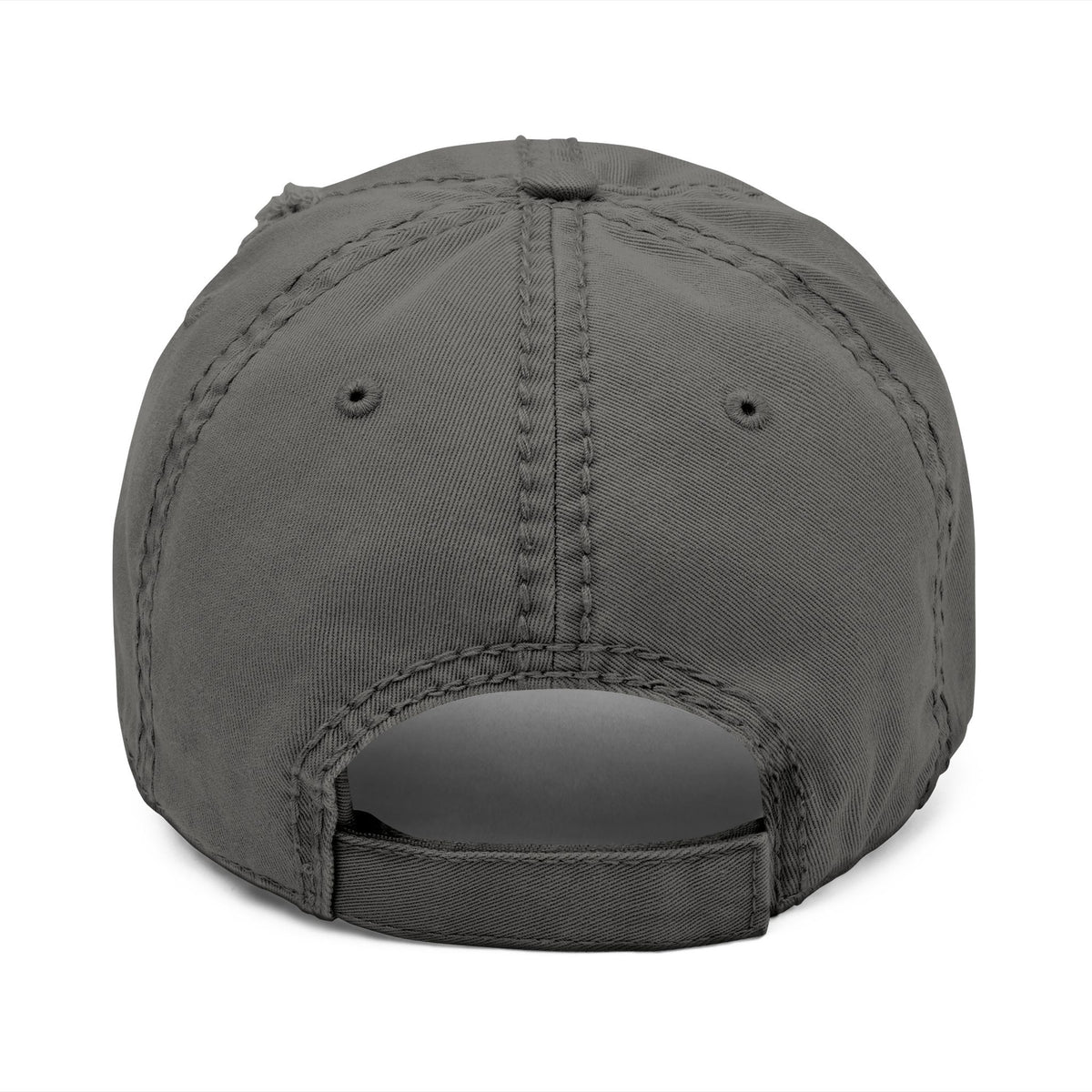 Overstimulated Please Proceed Slowly Embroidered Distressed  Hat