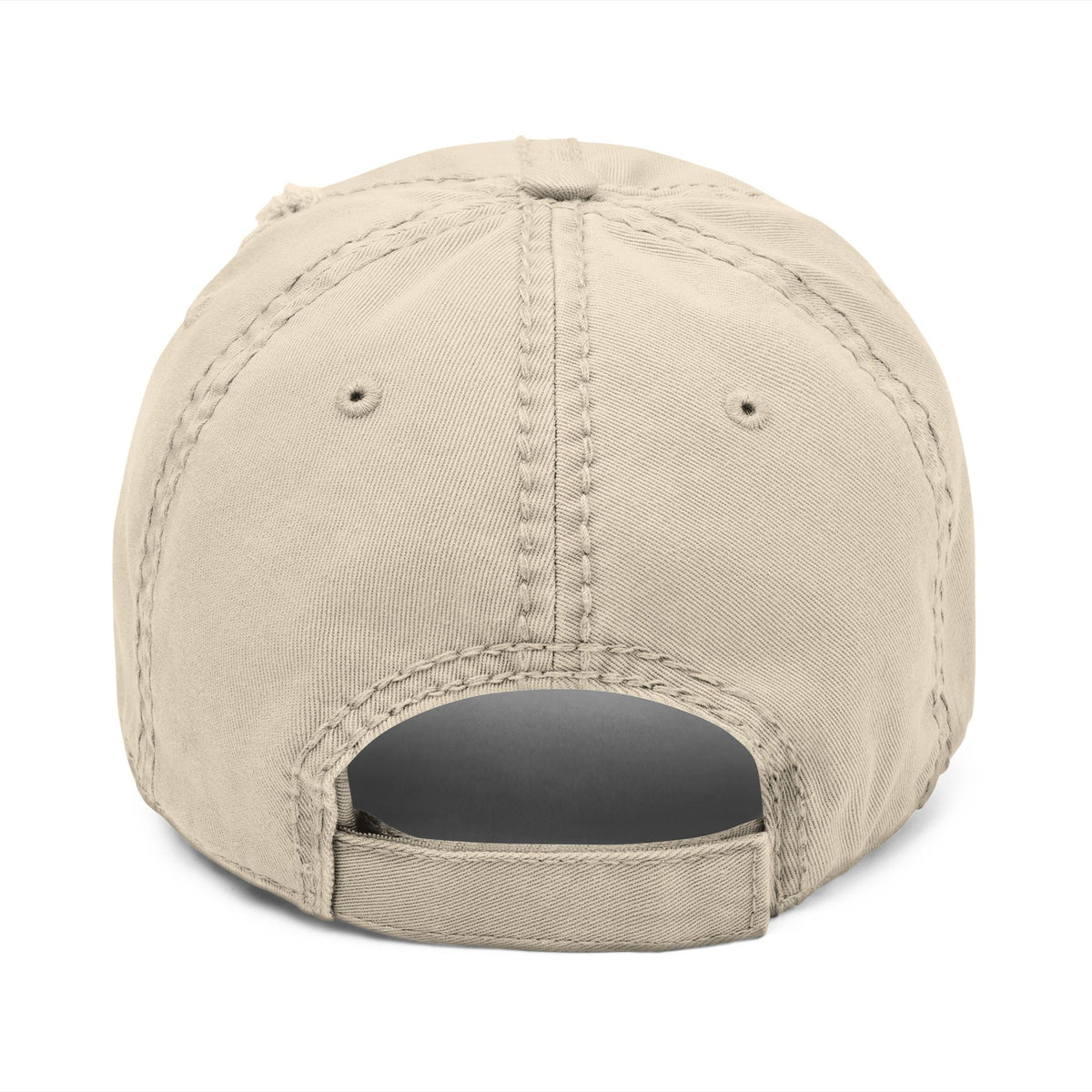 Overstimulated Please Proceed Slowly Embroidered Distressed  Hat