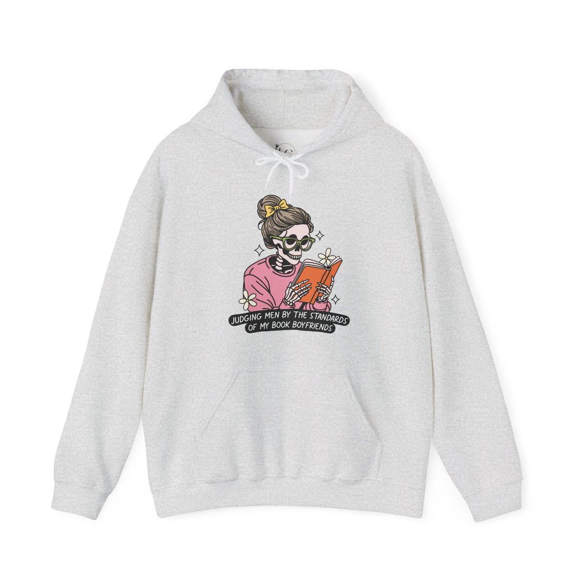 Judging Men by My Book Boyfriends Reader Hoodie