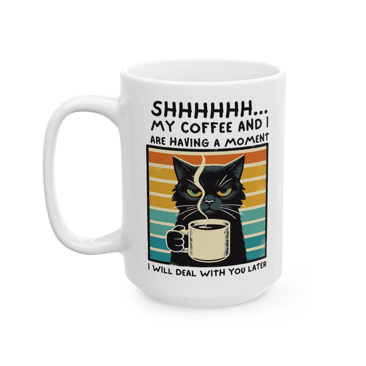 Funny Cat Coffee Mug – Gift for Cat Lovers