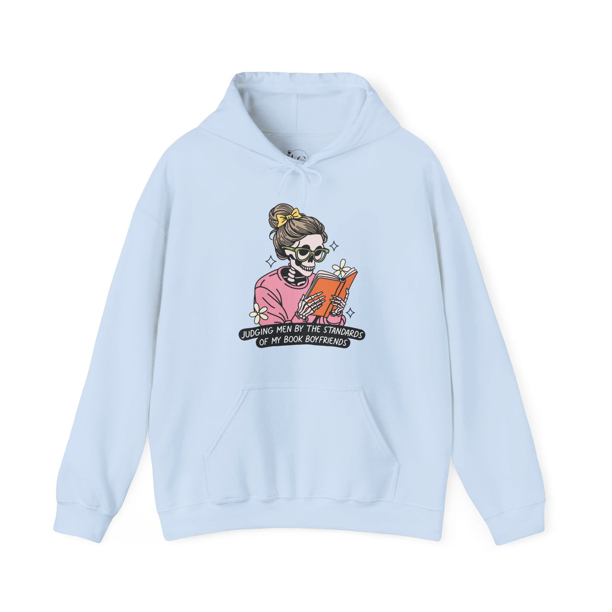 Judging Men by My Book Boyfriends Reader Hoodie