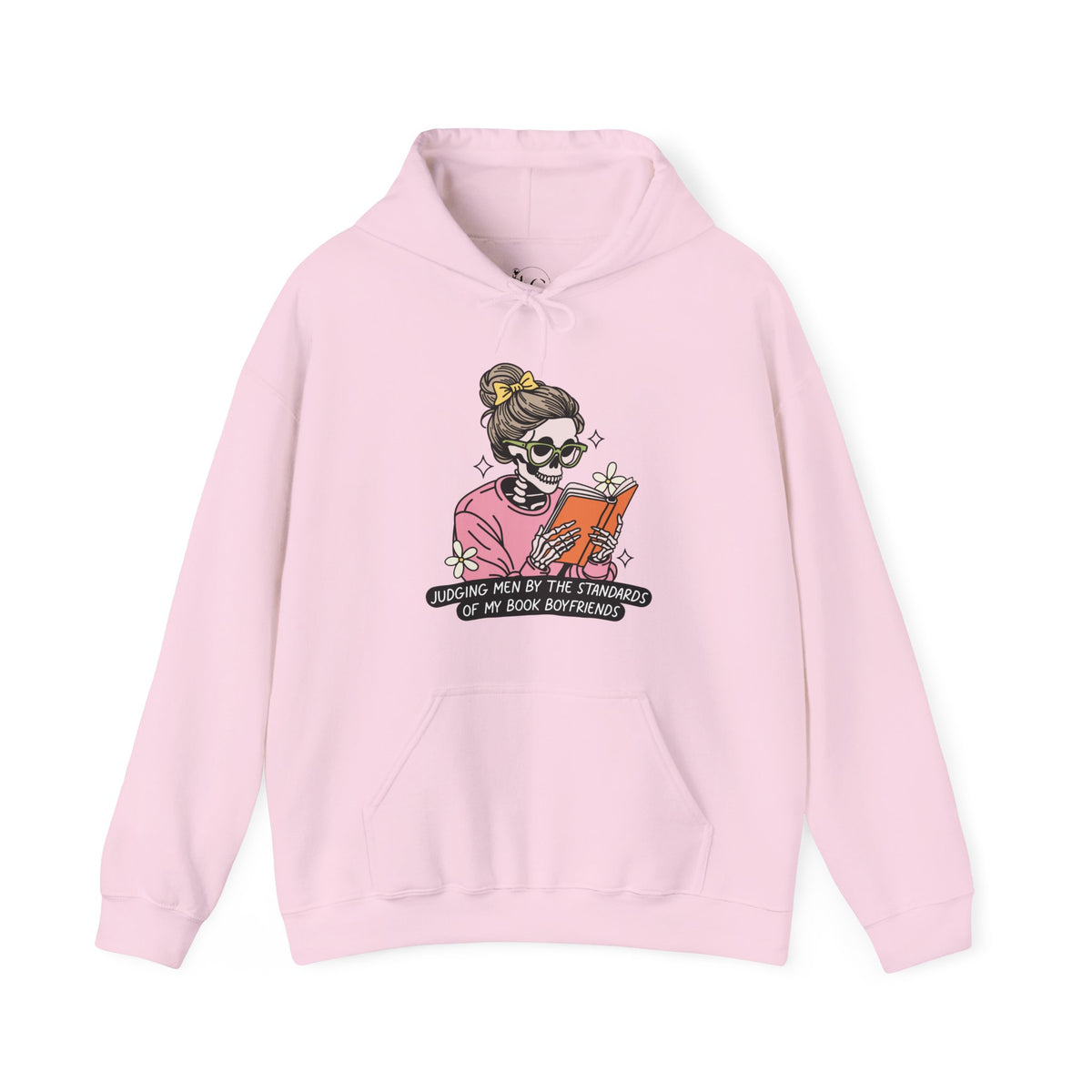 Judging Men by My Book Boyfriends Reader Hoodie