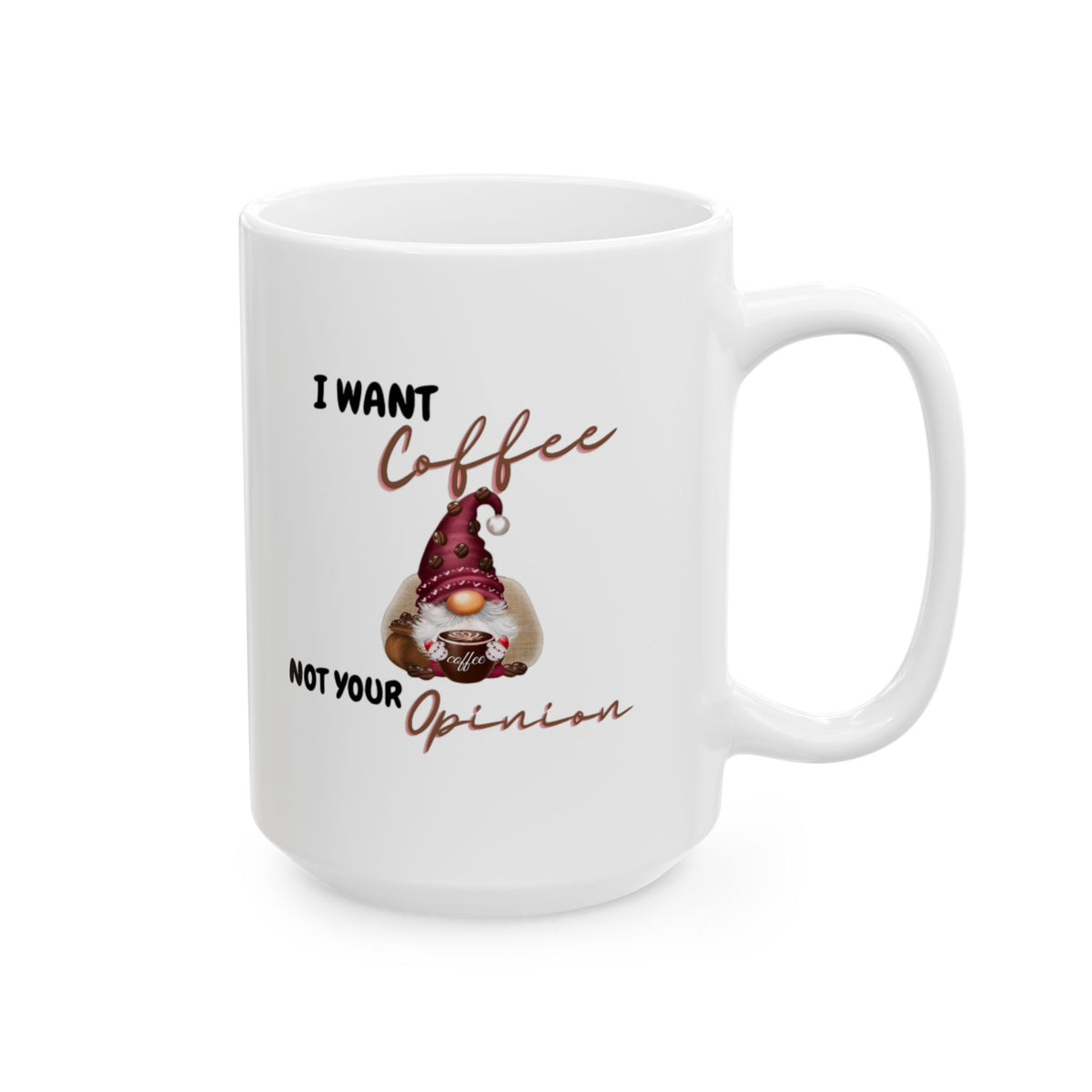 Funny Gnome Coffee Mug – Whimsical Gnome Gift