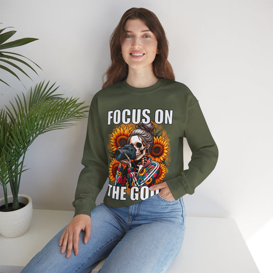 Focus on the Good Inspirational Sweatshirt