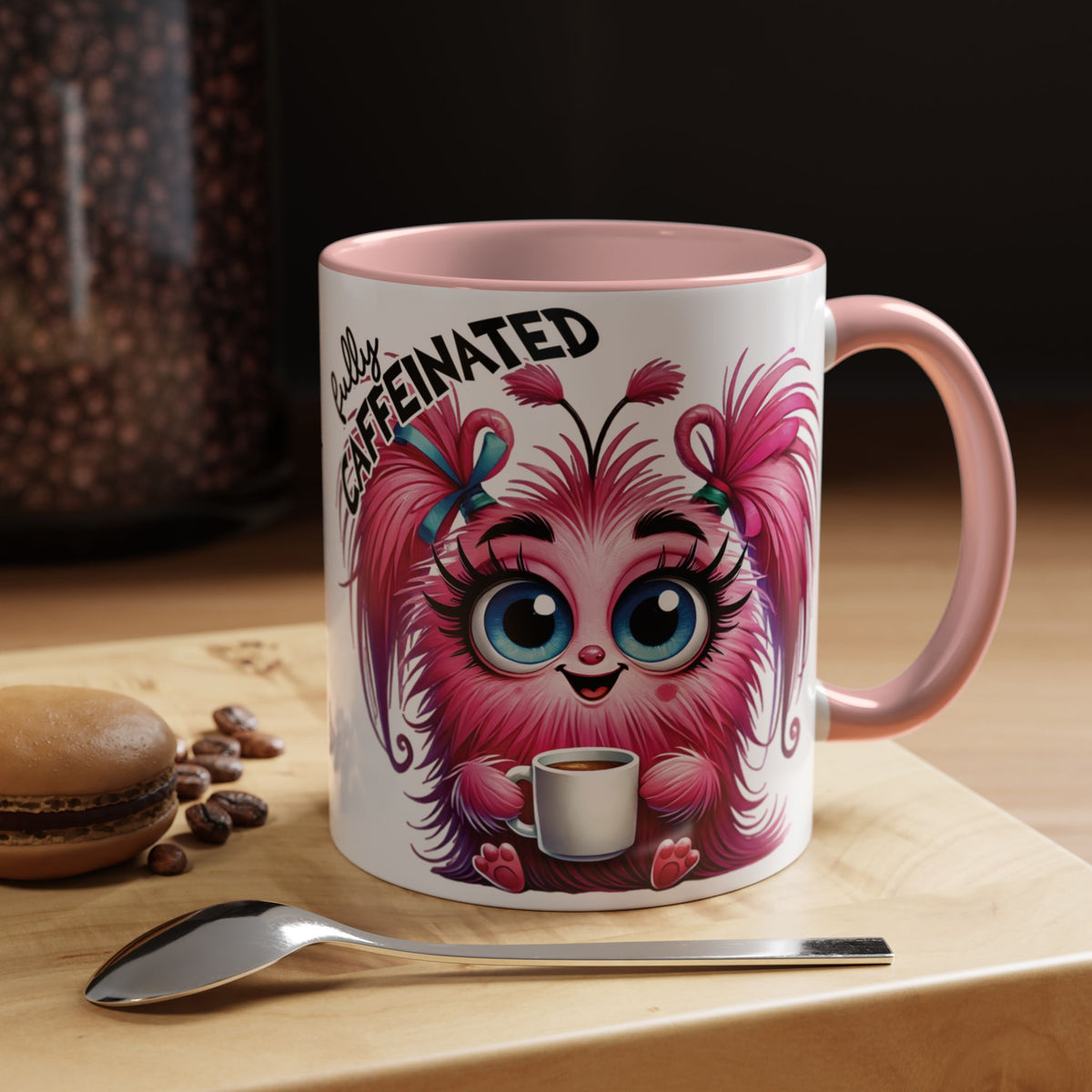 Angry Monster Before Coffee Funny Mug