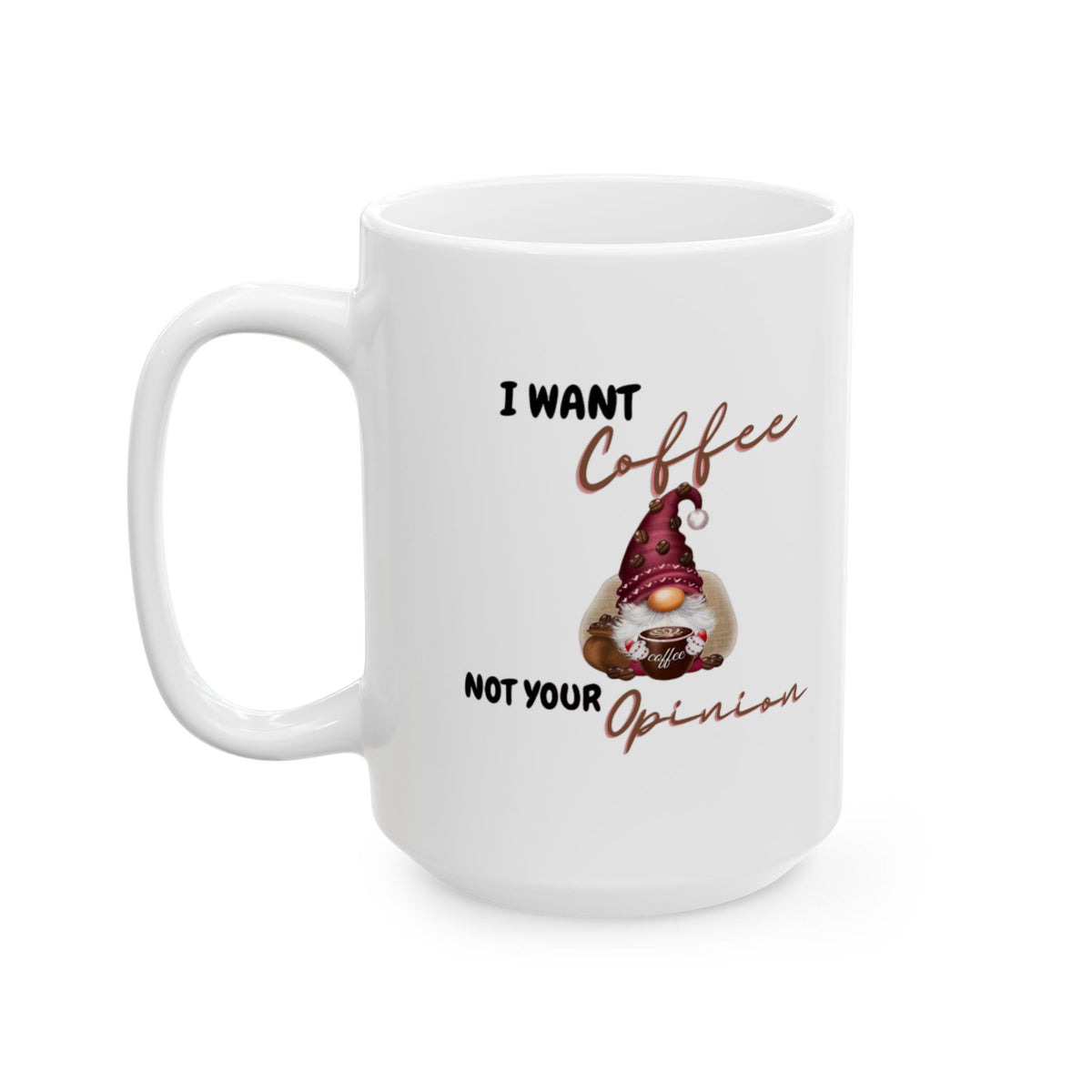 Funny Gnome Coffee Mug – Whimsical Gnome Gift